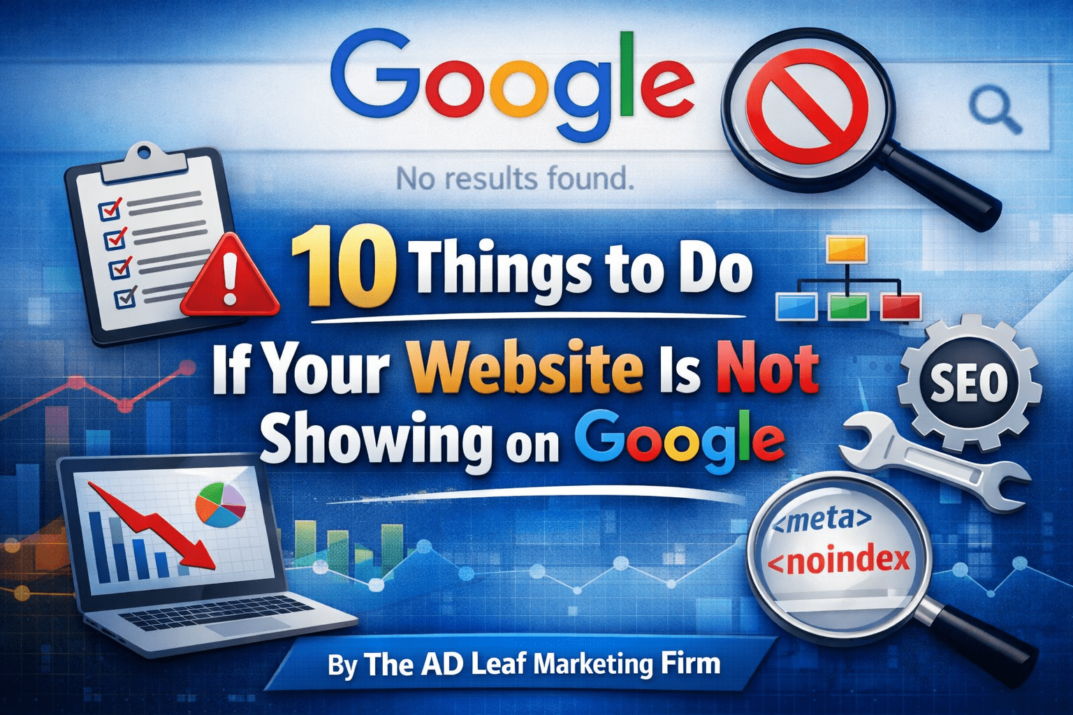 10 Things to Do If Your Website Is Not Showing on Google